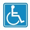 Pomoce techniczne -> Naklejka osoba niepełnosprawna